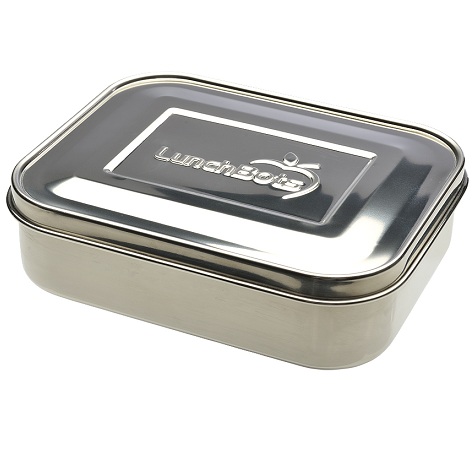 Voorlopige naam maat Zeeman LunchBots Quad roestvrijstalen lunchbox - BroodTrommelStore